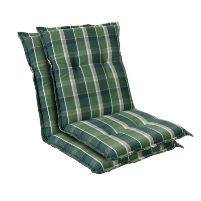 Blumfeldt Prato, čalouněná podložka, podložka na židli, podložka na nižší polohovací křeslo, na zahradní židli, polyester, 50 x 100 x 8 cm (CPT10_10271967-2_)