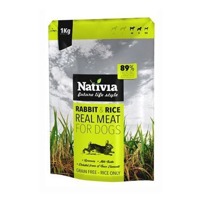 Nativia Real Meat Rabbit & Rice 1kg