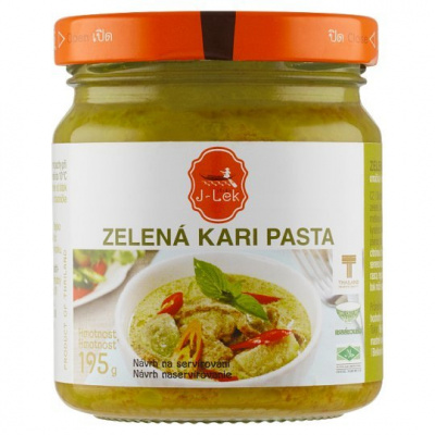 J-Lek Zelená kari pasta 195g