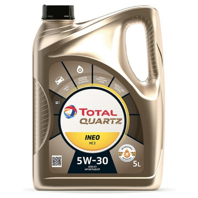TOTAL Motorový olej Total QUARTZ 5W30 MC3 5L 5W30 INEO MC3 5