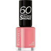 Rimmel London 60 Seconds Super Shine Nail Polish lak na nehty 405 Rose Libertine 8 ml