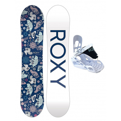 snowboard Roxy Poppy Set - Assorted 100 cm