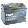 EXIDE Premium 12V, 77Ah, 760A, EA770 (Bezúdržbový Startovací akumulátor s kapalným elektrolytem)