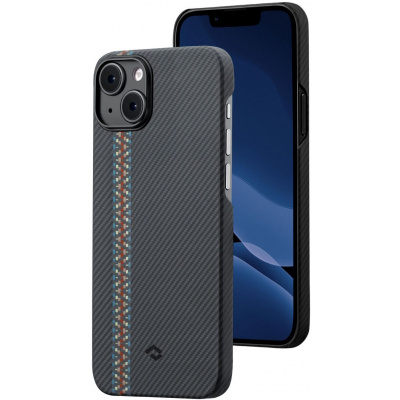 Kryt na mobil Pitaka Fusion Weaving MagEZ Case 3 Rhapsody iPhone 14 Plus (FR1401M)