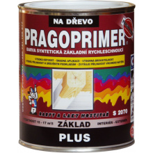 Pragoprimer Plus S 2070 základní rychleschnoucí barva na dřevo 0100 bílá 600 ml