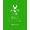 Xbox Live Gold 3m EU,US