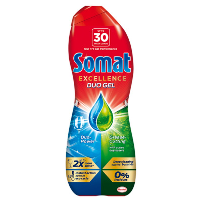 Somat Excellence Duo Gel Grease Cutting 540 ml