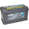 EXIDE Premium 12V, 100Ah, 900A, EA1000 (Bezúdržbový Startovací akumulátor s kapalným elektrolytem)