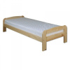 Drewmax Dřevěná postel 100x200 LK122 ořech