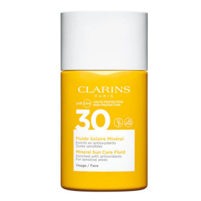 Clarins Mineral Sun Care Fluid SPF 30 - Opalovací fluid na obličej 30 ml