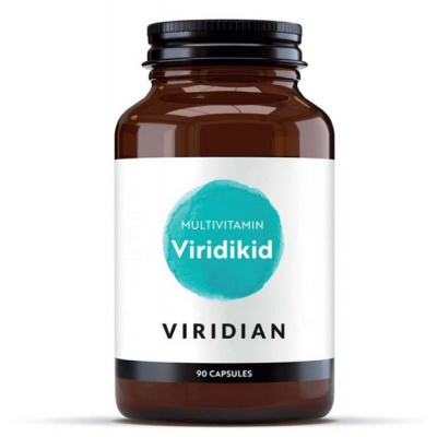 Viridian Viridikid Multivitamin pro děti - 90 kapslí