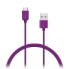 CONNECT IT Wirez COLORZ kabel micro USB - USB, 1m, fialový - CI-576