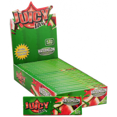 Papírky JUICY JAY'S King Size, Vodní meloun, 32ks v balení | box 24ks (Papírky JUICY JAY´S KS Vodní meloun 32ks v balení, box 24ks)