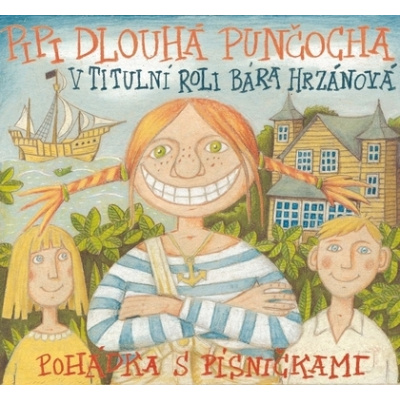 Pipi Dlouhá punčocha CD - Astrid Lindgrenová