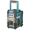 Makita XGT Aku rádio MR004GZ DAB s Bluetooth, Li-ion CXT, LXT, XGT,12V-40V Z