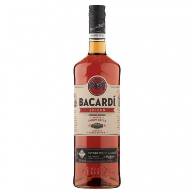 Rum Bacardi Spiced 35% 1l (holá láhev)
