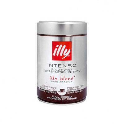 Illy Espresso Intenso mletá káva 250 g-outlet