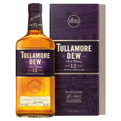 TULLAMORE DEW 12 LETÁ 40% 0,7l