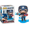 Funko POP! Marvel Endgame Captain America with Broken Shield and Mjolnir 573