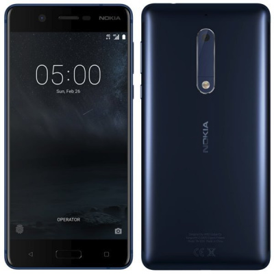 Nokia 5 Dual SIM, temperovaná modrá