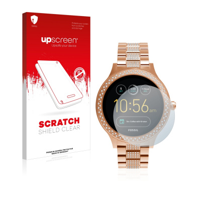 Čirá ochranná fólie upscreen® Scratch Shield pro Fossil Q Venture (Ochranná fólie na displej pro Fossil Q Venture)