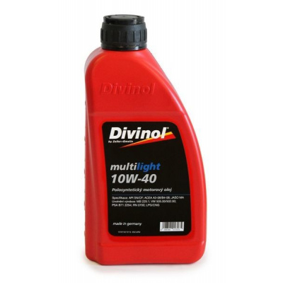 Motorový olej Divinol Multilight 10w40 1L DIVINOL 49590-C069