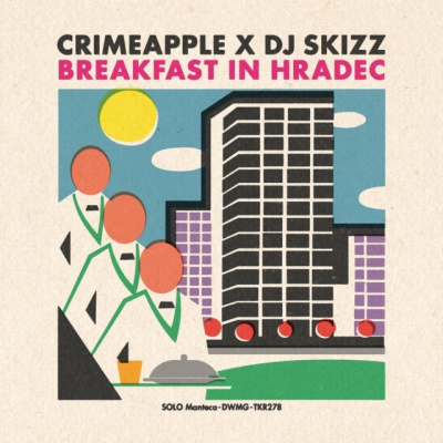 CRIMEAPPLE X DJ SKIZZ - BREAKFAST IN HRADEC (1 LP / vinyl)