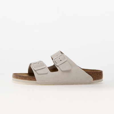 Birkenstock Arizona Suede Leather Antique White EUR 40