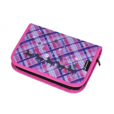 Školní penál CASE GALAXY 7 B pink-violet, Bagmaster