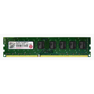 TRANSCEND DIMM DDR3 8GB 1333MHz 2Rx8 CL9 (TS1GLK64V3H)