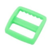 Plastová průvlečná spona zelená - 17 mm