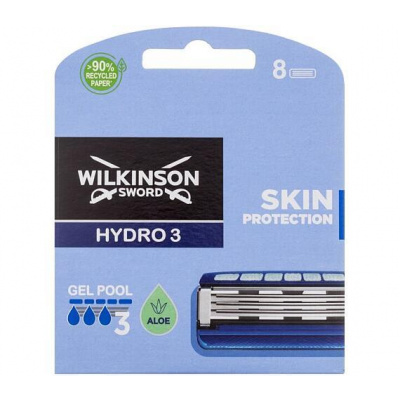 Náhradní břit Wilkinson Sword Hydro 3, 8 ml