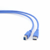 GEMBIRD Kabel USB 3.0 A-B propojovací 3m (modrý) CCP-USB3-AMBM-10