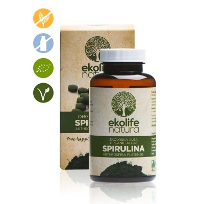 Ekolife Natura Algae Spirulina Organic (Bio řasa spirullina) 240 tablet