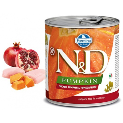 N&D DOG PUMPKIN Adult Chicken & Pomegranate 285g - EXP 03/2022