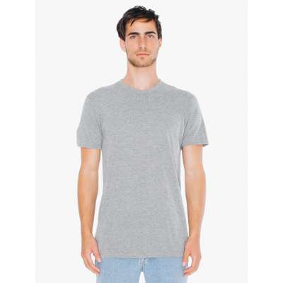 Unisex tričko TRI-BLEND American Apparel - atletická šedá / S