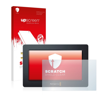 Čirá ochranná fólie upscreen® Scratch Shield pro Blackmagic Design Blackmagic Video Assist 4K (7.0) (Ochranná fólie na displej pro Blackmagic Design Blackmagic Video Assist 4K (7.0))