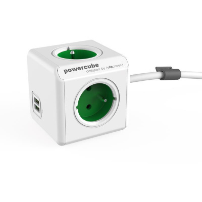 POWERCUBE Extended USB Green