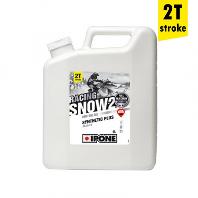Ipone, Snow Racing, 2T olej pro sněžné skútry 5L (jahodová vůně) (-45ST.C) (4)