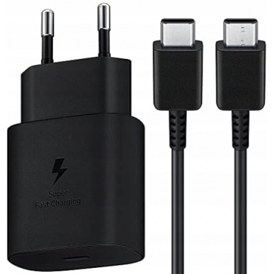 Nabíječka do sítě ArtMov Apple 30-pin, Apple Lightning, microUSB typ B, , USB 3.1 typ C, USB typ C pro Samsung 3000 mA 25 V Ładowarka 25w Kabel černá