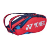 Taška na rakety Yonex 92226 6R Scarlet + omotávky X3