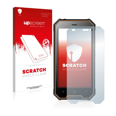 Čirá ochranná fólie upscreen® Scratch Shield pro Blackview BV4000 Pro (Ochranná fólie na displej pro Blackview BV4000 Pro)