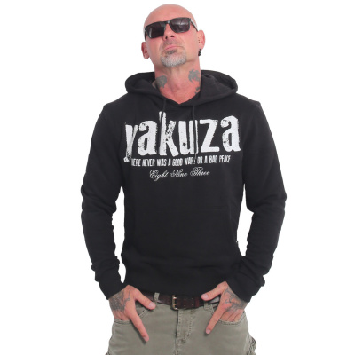 Yakuza pánská mikina s kapucí Good War Hoodie black 4XL