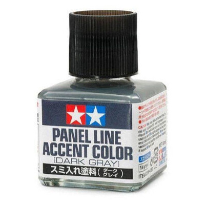 Tamiya Panel Line Accent Color, 40ml Grey