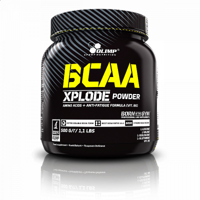 Olimp Sport Nutrition Olimp BCAA Xplode, 500 g, Sypká forma BCAA Příchuť: cola