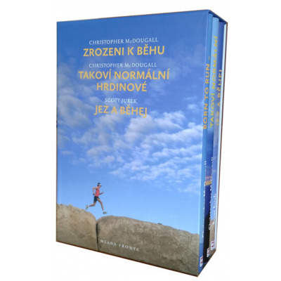 Balíček 3ks Zrozeni k běhu + Takoví normální hrdinové + Jez a běhej - Scott Jurek, Christopher McDougall