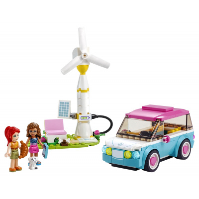 Friends LEGO® Olivia a její elektromobil (41443)