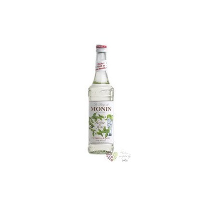 Monin „ Mojito mint ” French flavoured coctail syrup 00% vol. 1.00 l