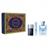 Versace Versace Pour Homme SET: Toaletní voda 100ml + Toaletní voda 10ml + Deostick 75ml Pre mužov Toaletní voda