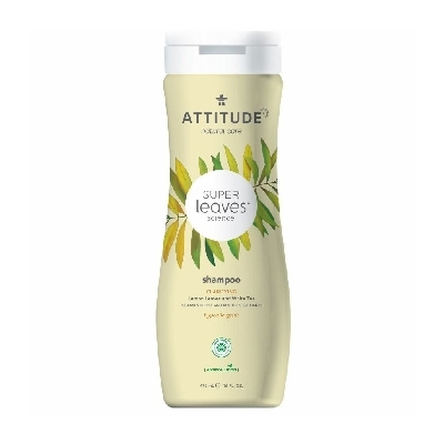 Attitude Přírodní šampón Super leaves s detoxikačním účinkem Rozjasňující pro normální a mastné vlasy 473 ml